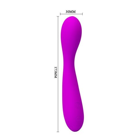 Wibrujący masażer do punktu g usb 30 trybów 17cm Wibrujący masażer do punktu g usb 30 trybów 17cm