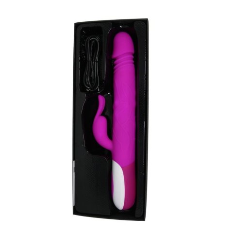 Wielofunkcyjny wibrator z obrotowymi kulkami 25cm Wielofunkcyjny wibrator z obrotowymi kulkami 25cm