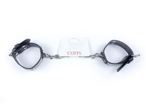 Kajdanki skórzane metalowe ćwieki bondage bdsm sex Kajdanki skórzane metalowe ćwieki bondage bdsm sex