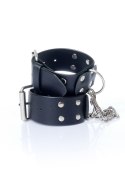 Kajdanki skórzane z łańcuchami regulowane bdsm sex Kajdanki skórzane z łańcuchami regulowane bdsm sex