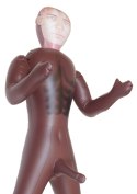 Lalka męska dmuchana facet czarny z penisem 165cm Lalka męska dmuchana facet czarny z penisem 165cm