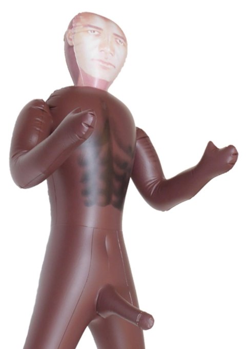 Lalka męska dmuchana facet czarny z penisem 165cm Lalka męska dmuchana facet czarny z penisem 165cm