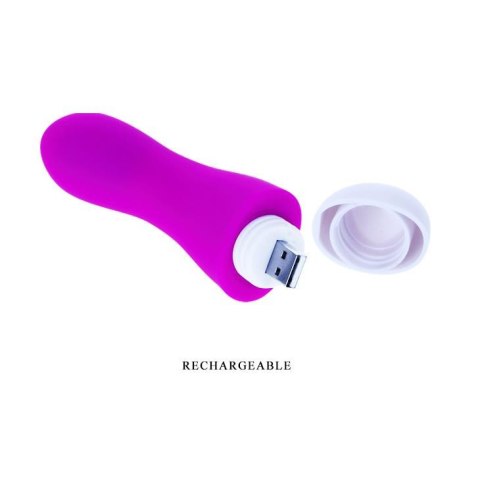 Silikonowy masażer łechtaczki mini wibrator 12cm Silikonowy masażer łechtaczki mini wibrator 12cm