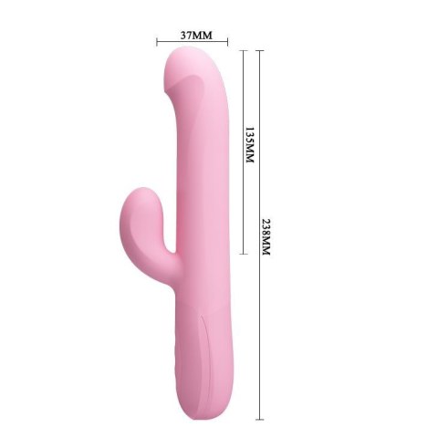 Wibrator rotacja masażer łechtaczki 12tryb 23cm Wibrator rotacja masażer łechtaczki 12tryb 23cm