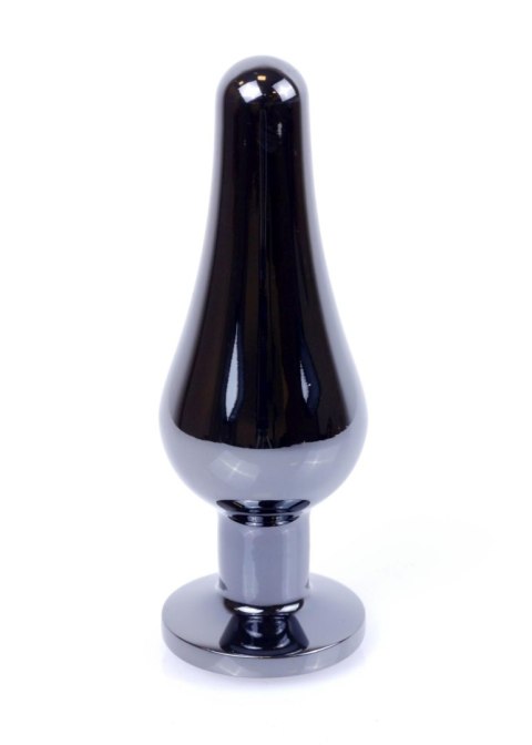 Długi stalowy korek plug analny z kryształem 2,7cm Długi stalowy korek plug analny z kryształem 2,7cm