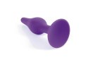 Korek analny plug silikonowy przyssawka 10cm sex