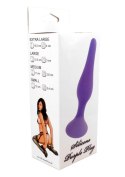 Korek analny plug silikonowy przyssawka 10cm sex