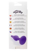 Korek analny plug silikonowy przyssawka 10cm sex