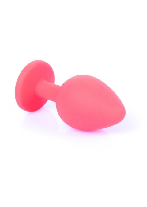 Mały korek analny kryształ ozdobny silikonowy 8cm Mały korek analny kryształ ozdobny silikonowy 8cm