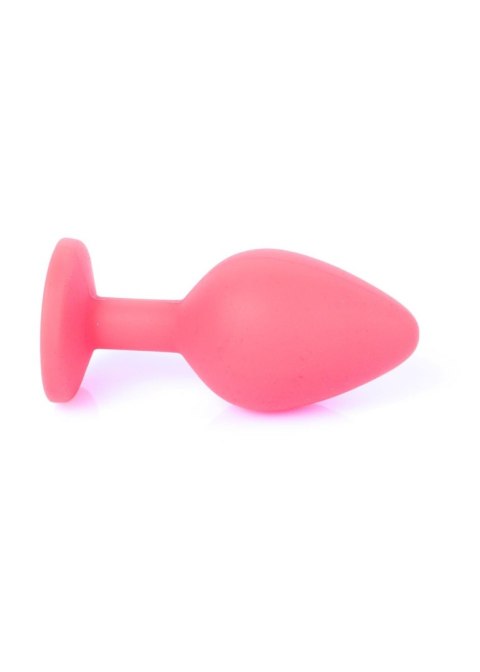 Mały korek analny kryształ ozdobny silikonowy 8cm Mały korek analny kryształ ozdobny silikonowy 8cm