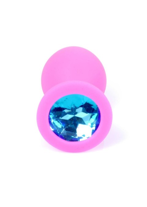 Mały korek analny sex plug silikonowy ozdobny 8cm Mały korek analny sex plug silikonowy ozdobny 8cm