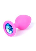 Mały korek analny sex plug silikonowy ozdobny 8cm Mały korek analny sex plug silikonowy ozdobny 8cm