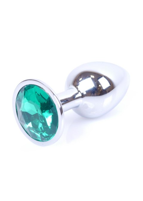 Metalowy korek analny stalowy plug kryształ 7cm Metalowy korek analny stalowy plug kryształ 7cm