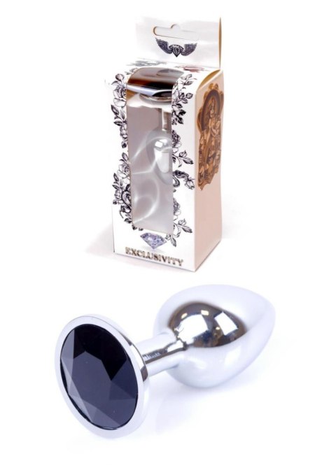 Metalowy korek analny stalowy plug kryształ 7cm Metalowy korek analny stalowy plug kryształ 7cm
