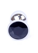 Metalowy korek analny stalowy plug kryształ 7cm Metalowy korek analny stalowy plug kryształ 7cm