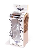 Metalowy korek analny stalowy plug kryształ 7cm Metalowy korek analny stalowy plug kryształ 7cm