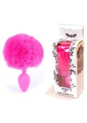Ogonek króliczy korek analny plug ozdobny mały 6cm Ogonek króliczy korek analny plug ozdobny mały 6cm