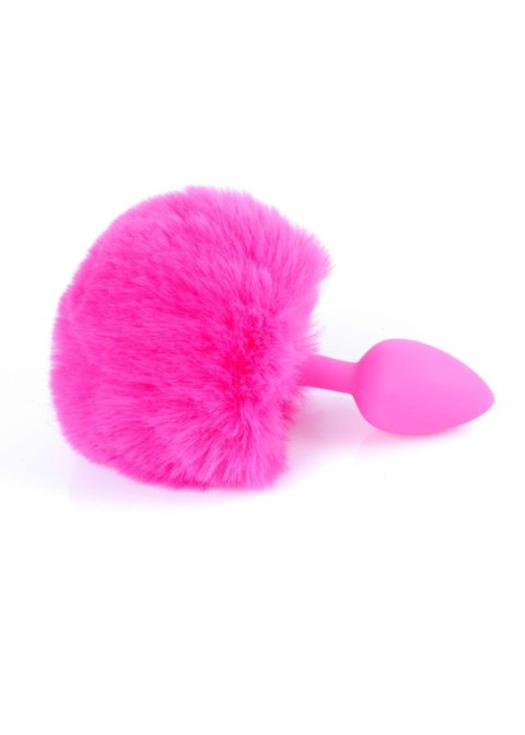 Ogonek króliczy korek analny plug ozdobny mały 6cm Ogonek króliczy korek analny plug ozdobny mały 6cm