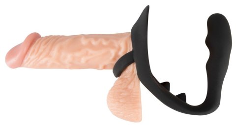 Pierścień erekcyjny z masażerem prostaty analnym Pierścień erekcyjny z masażerem prostaty analnym