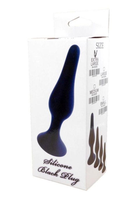 Plug analny korek zatyczka silikon przyssawka 10cm Plug analny korek zatyczka silikon przyssawka 10cm