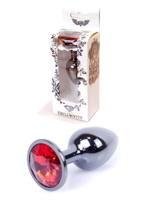 Sex plug korek analny stalowy z kryształem 2,7cm Sex plug korek analny stalowy z kryształem 2,7cm