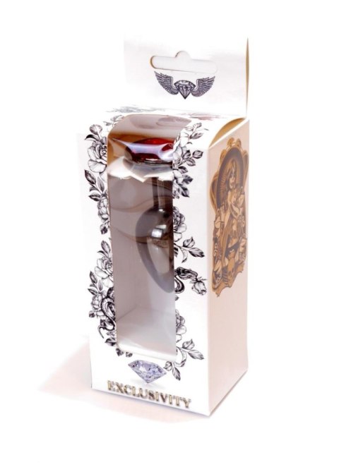 Sex plug korek analny stalowy z kryształem 2,7cm Sex plug korek analny stalowy z kryształem 2,7cm