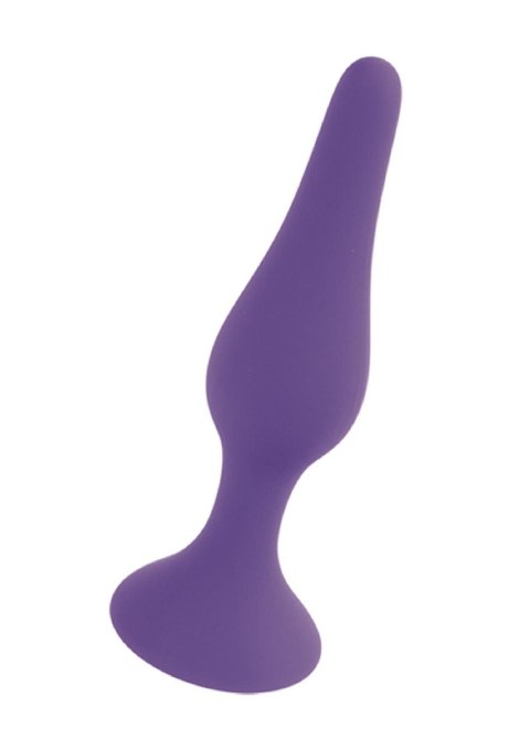 Silikonowy klasyczny korek analny przyssawka 12cm Silikonowy klasyczny korek analny przyssawka 12cm