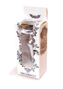 Stalowy korek analny plug do anusa kryształek 9cm Stalowy korek analny plug do anusa kryształek 9cm