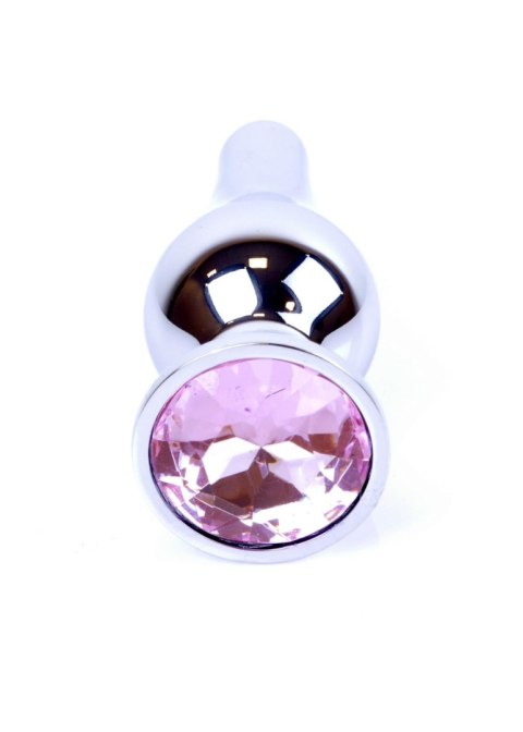 Stalowy korek analny wąski plug metal diament 9cm Stalowy korek analny wąski plug metal diament 9cm
