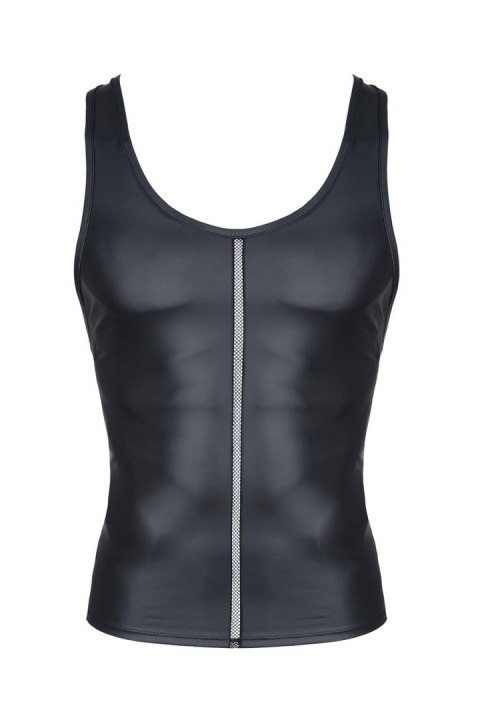Męski t-shirt z wetlooka bez rękawów, z elastyczną taśmą z przodu xxl Męski t-shirt z wetlooka bez rękawów, z elastyczną taśmą z przodu xxl
