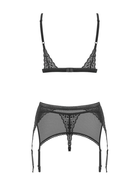 Sexy komplet biustonosz pas stringi obsessive s/m Sexy komplet biustonosz pas stringi obsessive s/m
