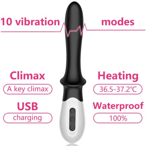 Wibrator analny waginalny punkt g prostata 10 tryb Wibrator analny waginalny punkt g prostata 10 tryb