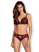 Zmysłowy sex komplet stanik figi obsessive l/xl Zmysłowy sex komplet stanik figi obsessive l/xl