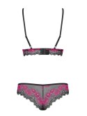 Zmysłowy sex komplet stanik figi obsessive l/xl Zmysłowy sex komplet stanik figi obsessive l/xl