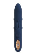 Wibrator z ruchomymi kuleczkami masażerem 23cm sex Wibrator z ruchomymi kuleczkami masażerem 23cm sex