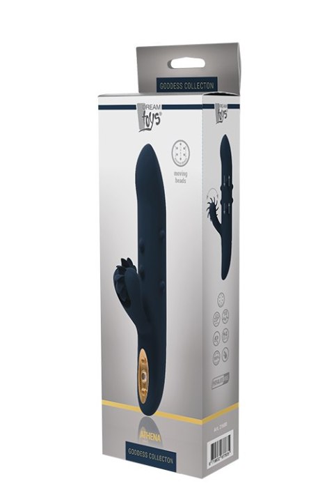 Wibrator ze stymulatorem łechtaczki oralnym 23cm Wibrator ze stymulatorem łechtaczki oralnym 23cm