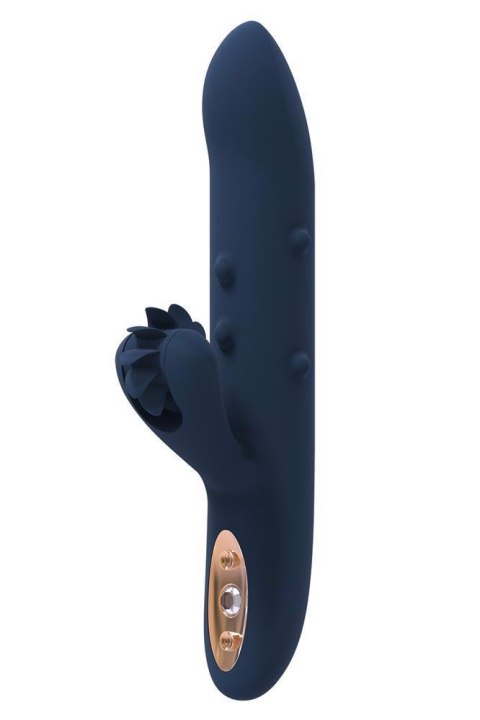 Wibrator ze stymulatorem łechtaczki oralnym 23cm Wibrator ze stymulatorem łechtaczki oralnym 23cm