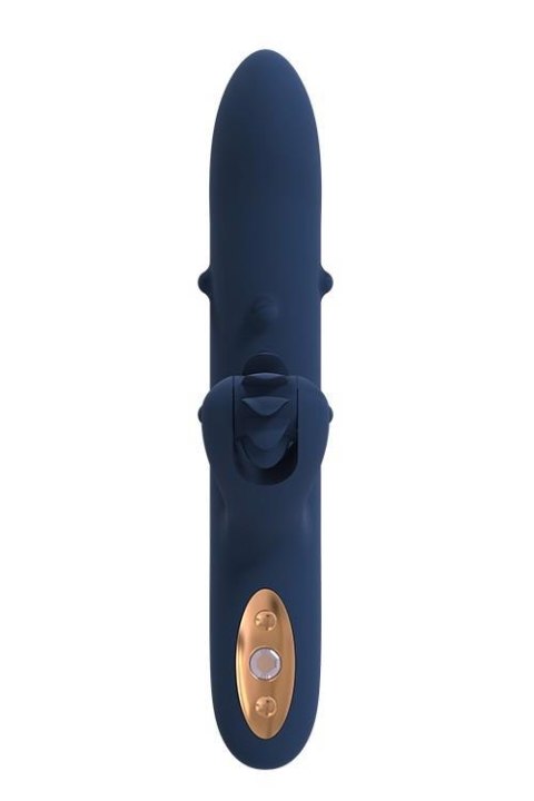 Wibrator ze stymulatorem łechtaczki oralnym 23cm Wibrator ze stymulatorem łechtaczki oralnym 23cm