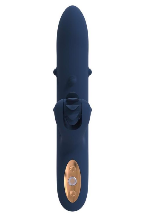 Wibrator ze stymulatorem łechtaczki oralnym 23cm Wibrator ze stymulatorem łechtaczki oralnym 23cm