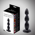 Zatyczka analna kulki koraliki z przyssawką 13cm Zatyczka analna kulki koraliki z przyssawką 13cm