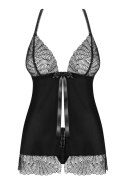 Komplet koszulka babydoll stringi obsessive l/xl