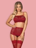 Biustonosz pas stringi sex komplet obsessive s/m Biustonosz pas stringi sex komplet obsessive s/m