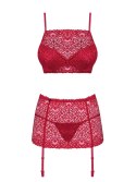 Biustonosz pas stringi sex komplet obsessive s/m Biustonosz pas stringi sex komplet obsessive s/m