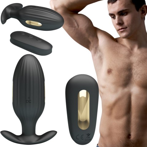 Elektrostymulacja korek plug analny wibrujący 9cm Elektrostymulacja korek plug analny wibrujący 9cm