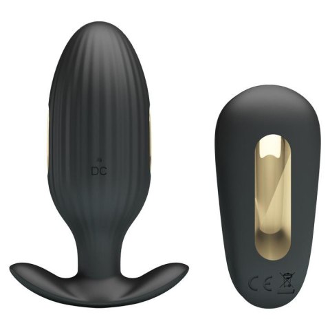 Elektrostymulacja korek plug analny wibrujący 9cm Elektrostymulacja korek plug analny wibrujący 9cm