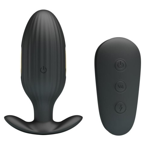 Elektrostymulacja korek plug analny wibrujący 9cm Elektrostymulacja korek plug analny wibrujący 9cm