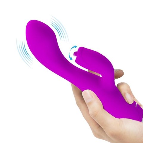 Kiwający główką wibrator punkt g łechtaczka 19cm Kiwający główką wibrator punkt g łechtaczka 19cm