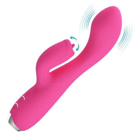 Kiwający główką wibrator punkt g łechtaczka 19cm Kiwający główką wibrator punkt g łechtaczka 19cm
