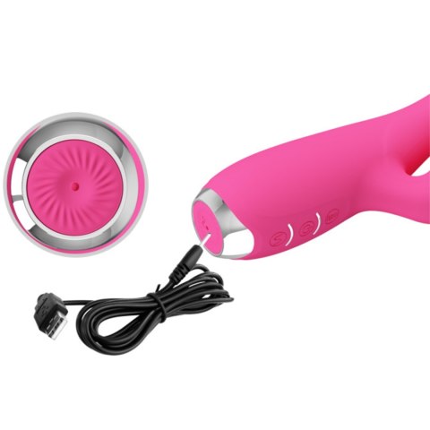 Kiwający główką wibrator punkt g łechtaczka 19cm Kiwający główką wibrator punkt g łechtaczka 19cm