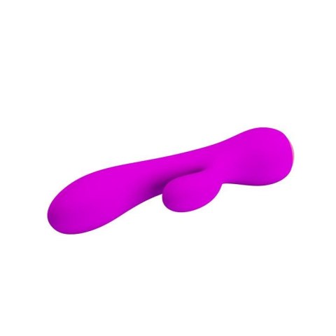 Ładowany wibrator z masażerem 17cm 12 trybów usb Ładowany wibrator z masażerem 17cm 12 trybów usb